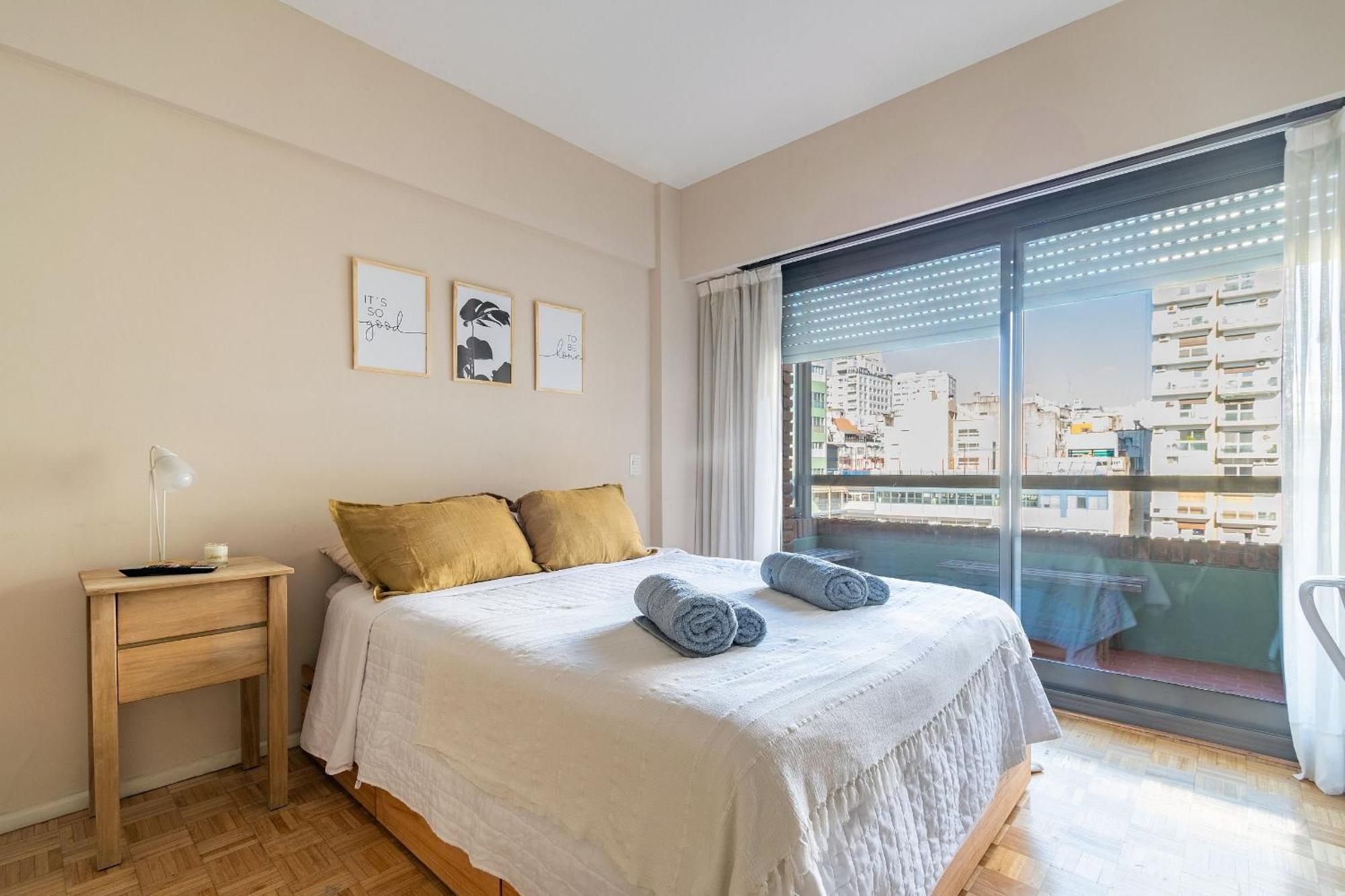 Estudio Biblioteca Nacional | 2 Camas En Recoleta Apartamento