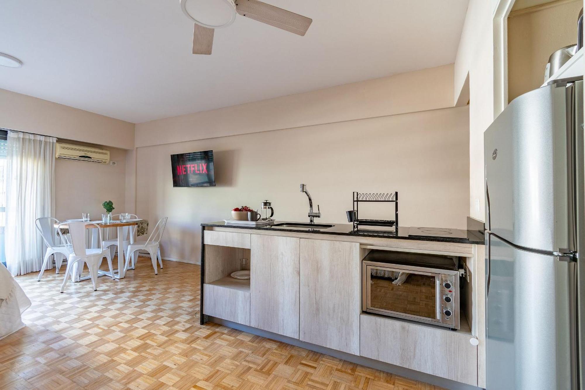 Apartamento Estudio Biblioteca Nacional | 2 Camas En Recoleta *